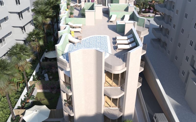 EXCLUSIVO ÁTICO CON PISCINA PRIVADA CON VISTAS AL MAR EN PLAYA D´EN BOSSA