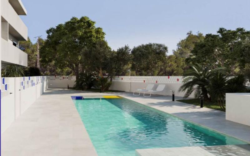 PLANTA BAJA DE 1 HABITACIÓN CON 2 TERRAZAS. PLAZA DE PARKING CON TRASTERO. PISCINA COMUNITARIA